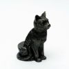 【Potty Feet 鉢置き お座りネコ】 Bronze Sitting Cat