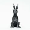 【Potty Feet 鉢置き ウサギ】 Brushed Silver Hare