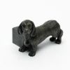 【Potty Feet 鉢置き ダックスフンド】 Bronze Dachshund 