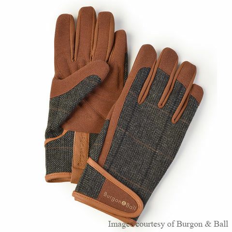 ガーデニンググローブ ツイード 男性用 手袋 バーゴン＆ボール Dig The Glove Tweed Men's Burgon & Ball